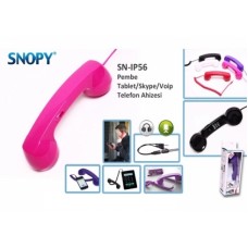 Snopy SN-IP56 Tablet/Skype/Voip/Telefon Pembe Ahizesi
