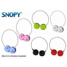 Snopy SN-613 6 Renkte Kulaklık