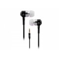 Snopy SN-322 MP3/MP4 Lüks Metal Gövde Siyah Kulak İçi Kulaklık