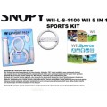 Snopy WII-LS-11000 WII Wii 5 in 1 Sports Kit Game Con