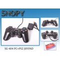 Snopy SG-404 USB/PS2 Çift Titreşimli Joypad