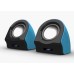 Snopy SN-13 2.0 3W*2 Siyah/Mavi USB Speaker