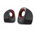 Snopy SN-120 2.0 Siyah/Kırmızı USB Speaker