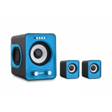 Snopy SN-1130 2+1 5W+3W*2 Mavi Usb+SD+Fm Destekli Multimedia Speaker