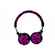 Snopy SN-99C Kumaş Renk Koyu Pembe Mikrofonlu Kulaklık