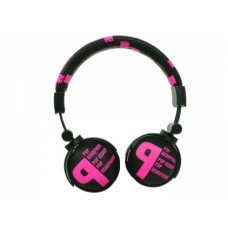 Snopy SN-99B Pop Stereo Koyu Pembe Mikrofonlu Kulaklık