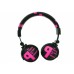 Snopy SN-99B Pop Stereo Koyu Pembe Mikrofonlu Kulaklık