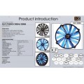 Xigmatek XLF-F2006 200*200*20mm Işıklı Kasa Fanı