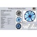 Xigmatek XLF-F2006 200*200*20mm Işıklı Kasa Fanı
