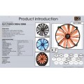Xigmatek XLF-F2003 200*200*20mm Işıklı Kasa Fanı
