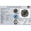 Xigmatek XLF-F1706 170*170*20mm Işıklı Kasa Fanı